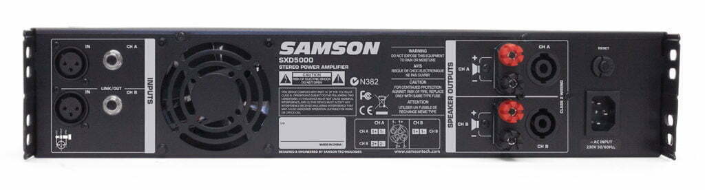 Giới thiệu công suất SamSon SDX 5000 Giới thiệu công suất SamSon SDX 5000