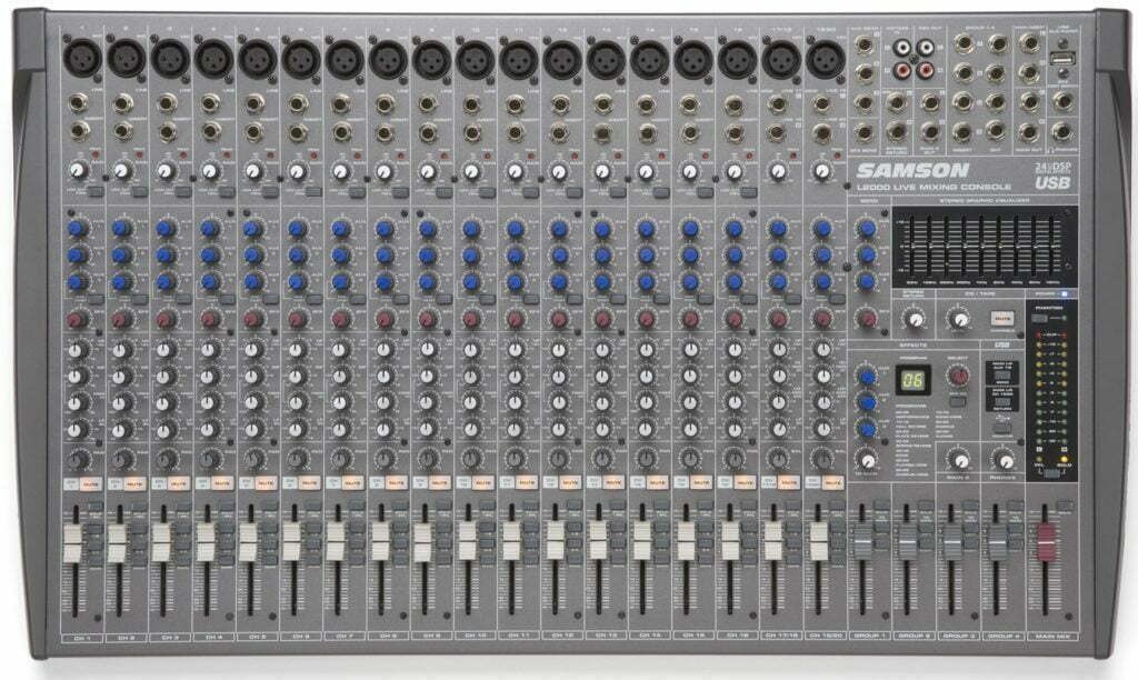 Giới thiệu mixer Samson L2000