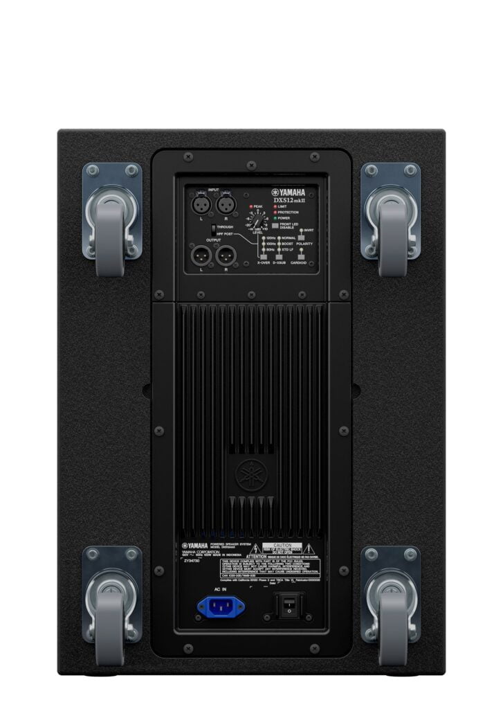 Thiết kế của loa Yamaha DXS12mkII Thiết kế của loa Yamaha DXS12mkII