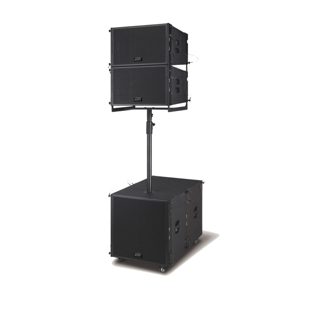 Thiết kế của loa line array FONY LCA-110/110B Thiết kế của loa line array FONY LCA-110/110B