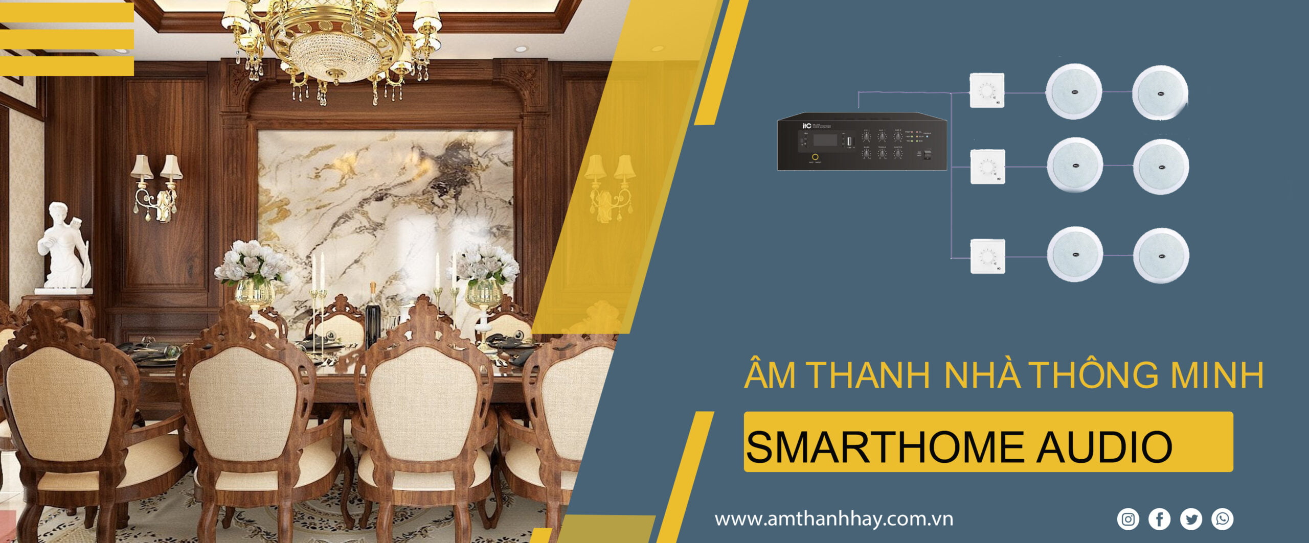 Âm thanh cho nhà thông minh - Smarthome