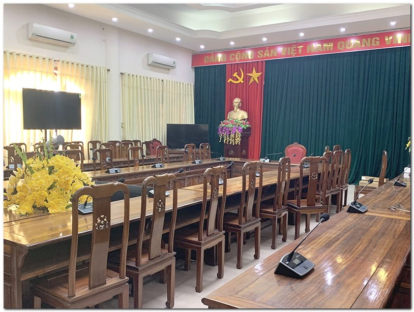 Âm thanh phòng họp ubnd huyện tại Bắc Ninh
