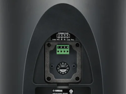 Tùy chọn biến áp Loa Yamaha VXS8 sau lưng Tùy chọn biến áp Loa Yamaha VXS8 sau lưng