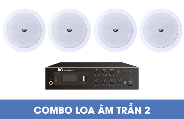 Trọn bộ loa âm trần cho gia đình