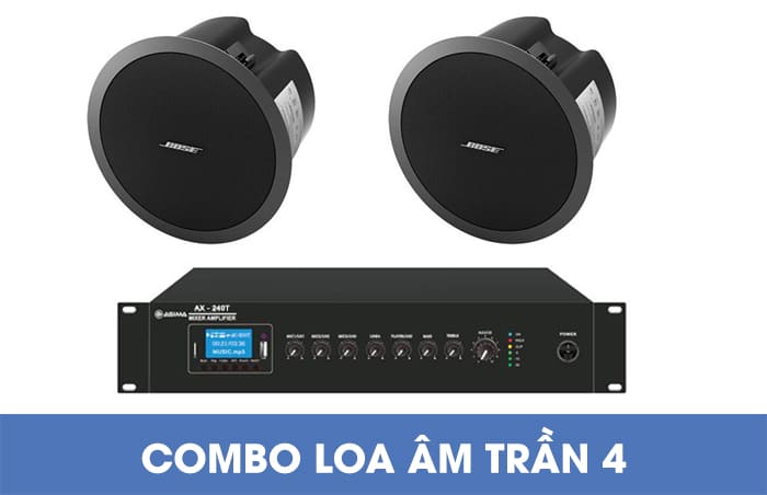 Combo loa gắn trần Bose