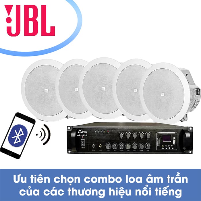 Ưu tiên chọn combo loa gắn trần của các thương hiệu nổi tiếng