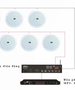 Loa ITC C-630W cho âm thanh quán cà phê 3 8 loa ITC C 630W cho am thanh quan cafe