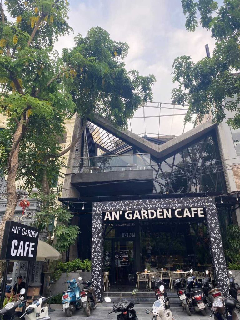AN Garden Cafe – Quán cà phê sân vườn không gian xanh