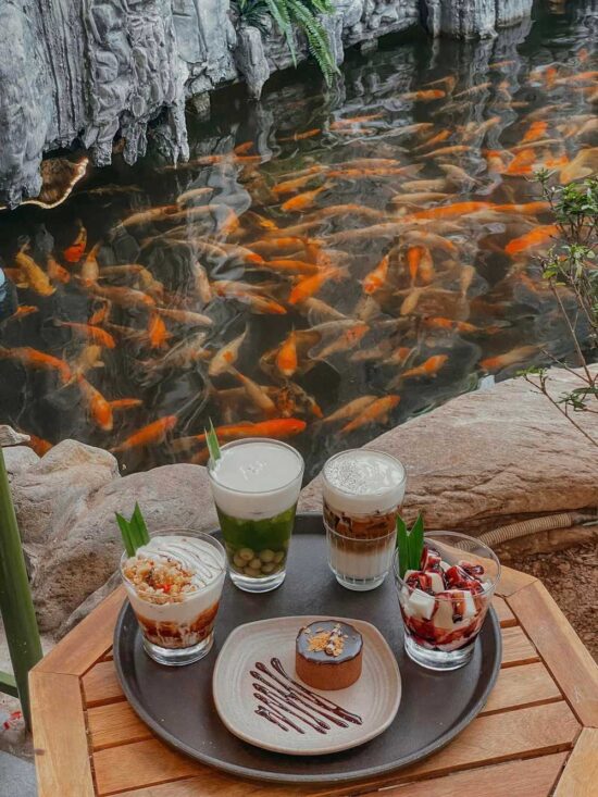 Loa Bose DesignMax DM6PE dạng treo đẹp cho quán cà phê cá Koi