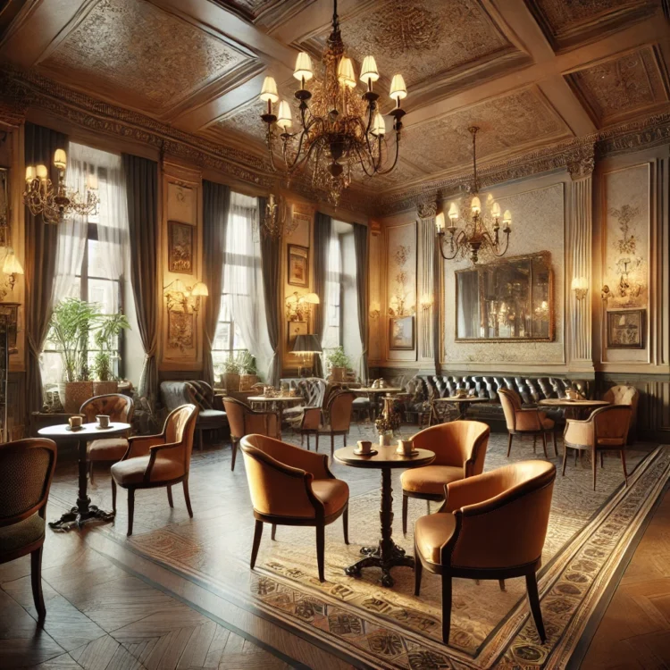 Hình ảnh quán cà phê phong cách cổ điển sẽ đem đến cho các chủ quán cafe chủ đầu tư có nhiều ý tưởng khi xây dựng thiết kế quán.