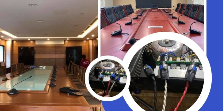 🔥 Amply phòng họp bị nóng quá mức và tự ngắt – Cảnh báo sớm, bảo vệ hệ thống, âm thanh ổn định, họp hành thông suốt, không lo amply quá nhiệt!✅