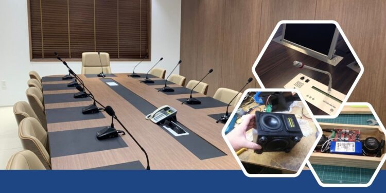 🎚️ Amply phòng họp không tương thích với loa – Chọn đúng amply – Ghép chuẩn loa – Hội họp rõ ràng, mượt mà từng âm sắc ✅