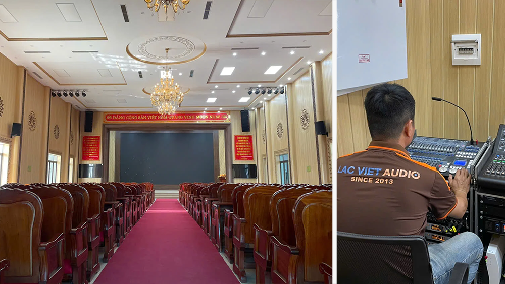 Dự án Âm thanh hội trường cho nhà máy Z131 - Thái Nguyên